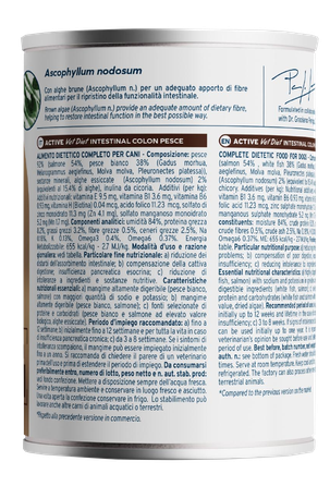 FORZA10 Active Wet Intestinal Colon Zivs, Suņiem mitrā barība, 390 g