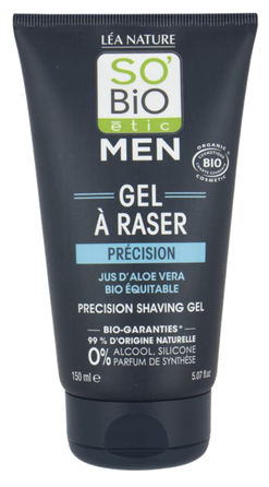 SO BIO ETIC Men Precision skūšanas želeja, 150 ml