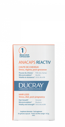 DUCRAY Anacaps Reactiv kapsulas, 30 gab.