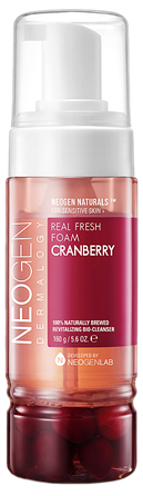 NEOGEN Dermalogy Real Fresh Foam - Cranberry attīrošas putas, 120 g