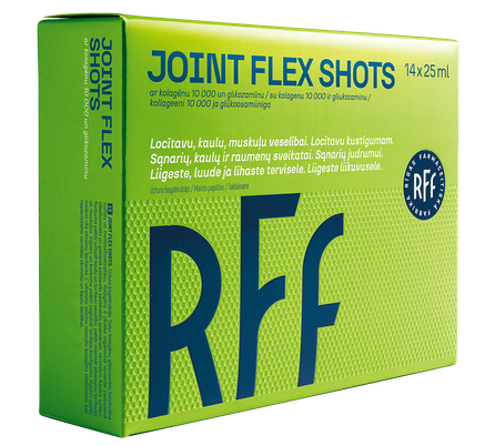RFF Joint Flex Shots 25 ml pudelītes, 14 gab.