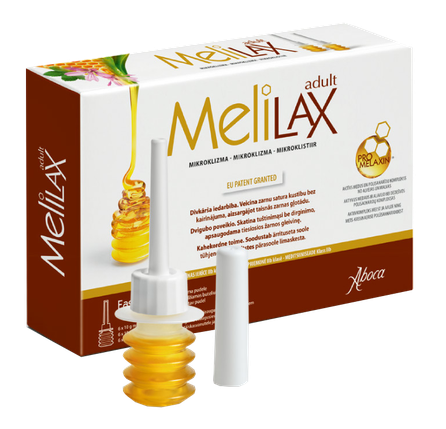 MELILAX Adult 10 g klizma, 6 gab.