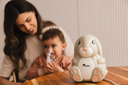 MOMINI Nebu Bunny Compressor inhalators, 1 gab.