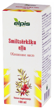 ELPIS Smiltsērkšķu eļļa, 100 ml