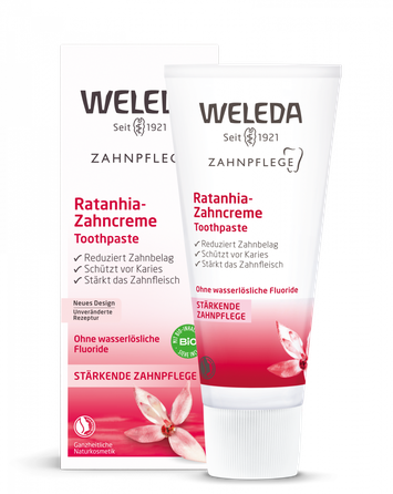 WELEDA Ratanhia zobu pasta, 75 ml