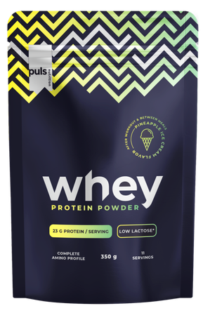 PULS NUTRITION Whey Protein Pineapple Ice Cream Low Lactose pulveris, 350 g