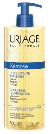 URIAGE Xemose Huile Soothing attīroša eļļa, 500 ml