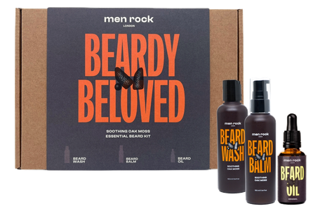 MEN ROCK Oak Moss, Beard Care komplekts, 1 gab.