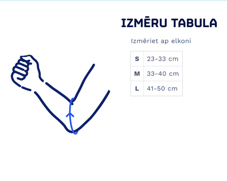 PULSAAR M Bambusa Kokogles Šķiedru Un Germānija Elkoņa ortoze, 1 gab.