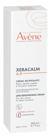 AVENE XeraCalm A.D Lipid-Replenishing krēms, 200 ml