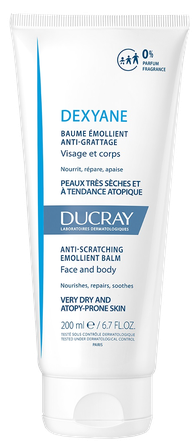 DUCRAY Dexyane Anti-Scratching Emollient balzams, 200 ml