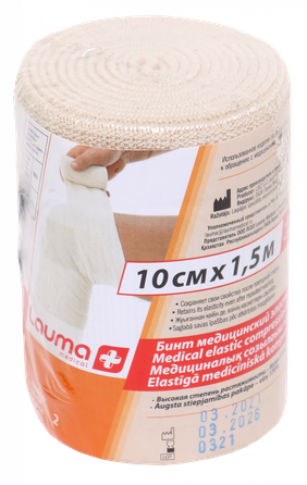 LAUMA MEDICAL 10 cm x 1,5 m elastīga medicīniskā saite, 1 gab.
