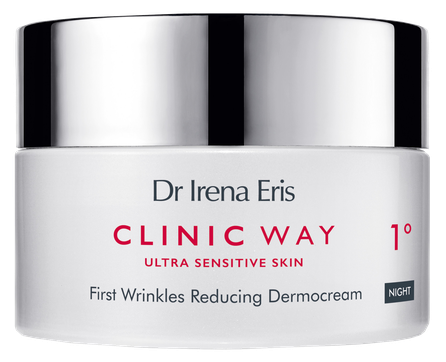 CLINIC WAY  1 First Wrinkles nakts sejas krēms, 50 ml