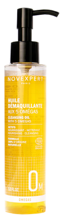 NOVEXPERT  Omega Oil skābju līdzeklis kosmētikas noņemšanai, 150 ml