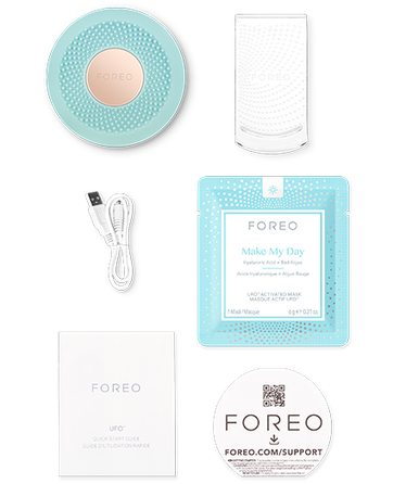 FOREO Ufo Mini 2 Mint ierīce sejas attīrīšanai, 1 gab.
