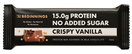 THE BEGINNINGS Vaniļļas proteīna batoniņš, 50 g