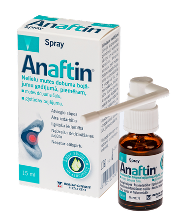 ANAFTIN  Spray aerosols, 15 ml