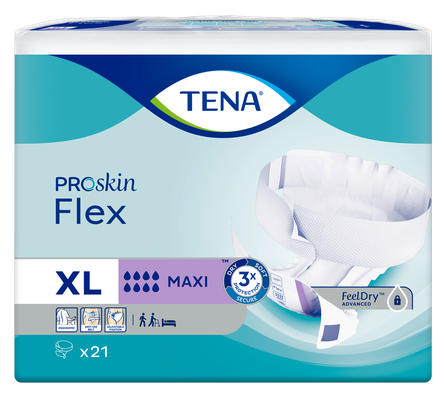 TENA Flex Maxi XL autiņbiksītes, 21 gab.