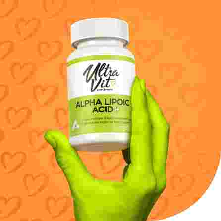 ULTRAVIT   Alpha Lipoic Acid kapsulas, 90 gab.