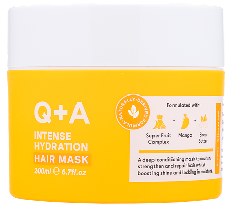 Q+A Intense Hydration maska matiem, 200 ml