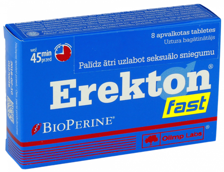 OLIMP LABS Erekton Fast tabletes, 8 gab.