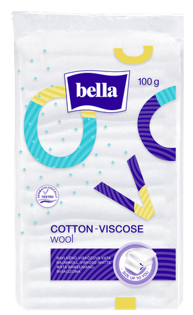 BELLA COTTON Cotton Viscose vate, 100 g