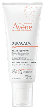 AVENE XeraCalm A.D Lipid-Replenishing krēms, 200 ml