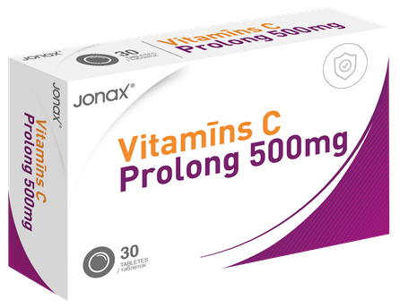 JONAX Vitamin C Prolong tabletes, 30 gab.