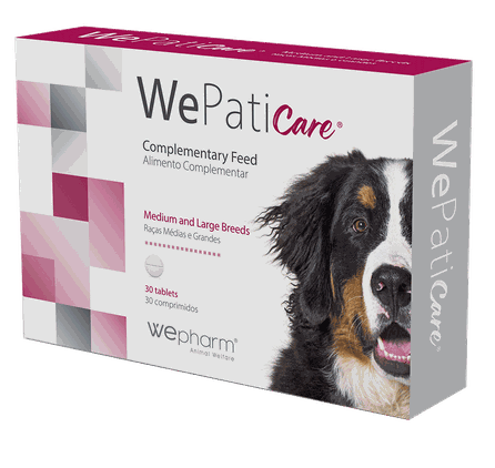 WEPHARM WePaticare Vidējo Un Lielo Šķirņu Suņiem tabletes, 30 gab.