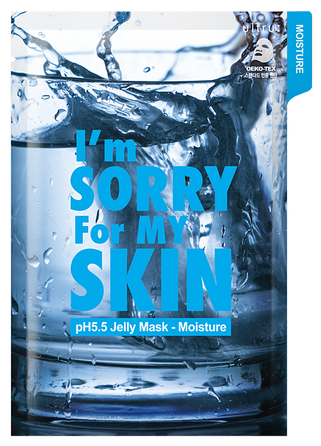 I'M SORRY FOR MY SKIN pH5.5 Jelly-Moisture sejas maska, 33 ml
