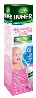 HUMER Izotonisks Jūras Ūdens Bērniem aerosols, 150 ml