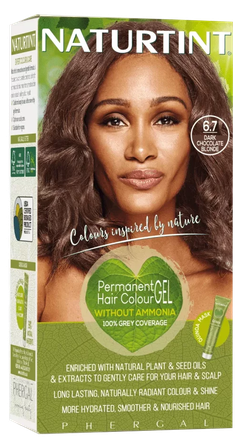NATURTINT Without Ammonia Dark Chocolate Blonde 6.7 matu krāsa, 1 gab.