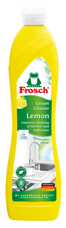 FROSCH Cream Cleaner Lemon tīrīšanas līdzeklis, 500 ml