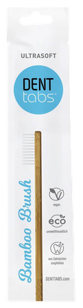 DENTTABS Bamboo Ultasoft zobu birste, 1 gab.