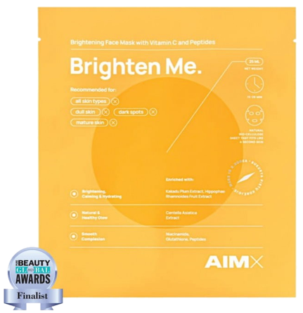 AIMX Brighten Me sejas maska, 1 gab.