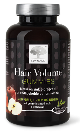 NEW NORDIC Hair Volume Gummies košļājamās pastilas, 60 gab.
