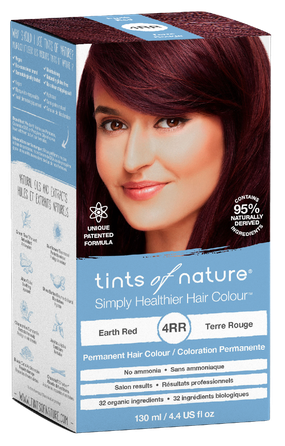 TINTS OF NATURE T4RR Earth Red matu krāsa, 130 ml