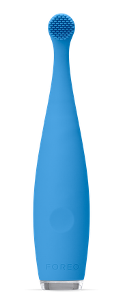 FOREO Issa Baby Bubble Blue Dino Silikona elektriskā zobu birste, 1 gab.