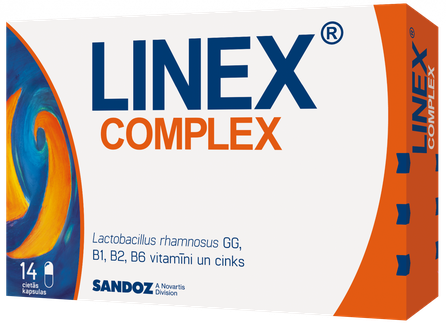 LINEX Complex kapsulas, 14 gab.
