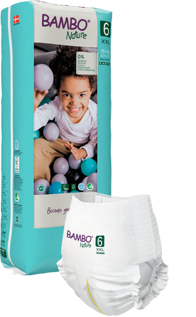 BAMBO NATURE Nature Tall  XXL- 6 (15+ kg) biksītes, 38 gab.