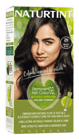 NATURTINT Without Ammonia Brown-Black 2N matu krāsa, 1 gab.