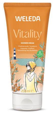 WELEDA Vitality dušas krēms, 200 ml
