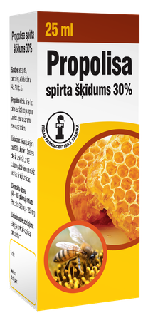 RFF 30% propolisa spirta šķīdums, 25 ml