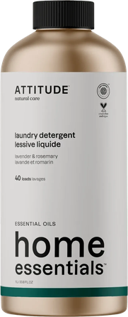 ATTITUDE Lavender & Rosemary šķidrais veļas mazgāšanas līdzeklis, 1000 ml