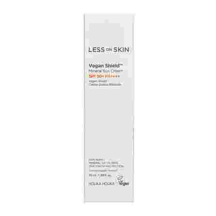 HOLIKA HOLIKA Less On Skin Vegan Shield Mineral SPF50+ saules aizsarglīdzeklis, 50 ml
