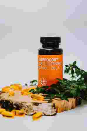 HIPPOCOR Omega-3,6,9 smiltsērkšķu sēklu eļļas kapsulas, 60 gab.