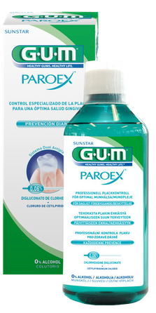 GUM Paroex 0,06% CHX mutes skalojamais līdzeklis, 500 ml