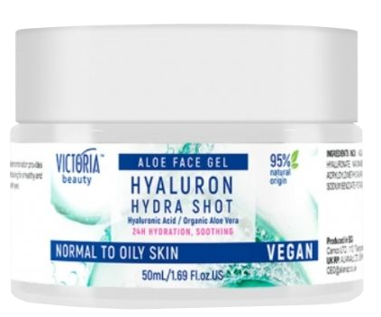 VICTORIA BEAUTY Hyaluron Hydra Shot gēls sejas krēms, 50 ml
