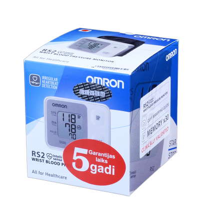 OMRON RS2 apakšdelma tonometrs, 1 gab.