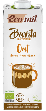 ECOMIL Oat Barista dzēriens, 1000 ml